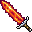 Fiery Spike Sword Replica