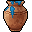 Jar of Blue Colour