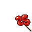 Red 25 Years Balloon